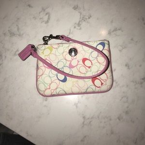 Coach wallet/ card holder wristlet